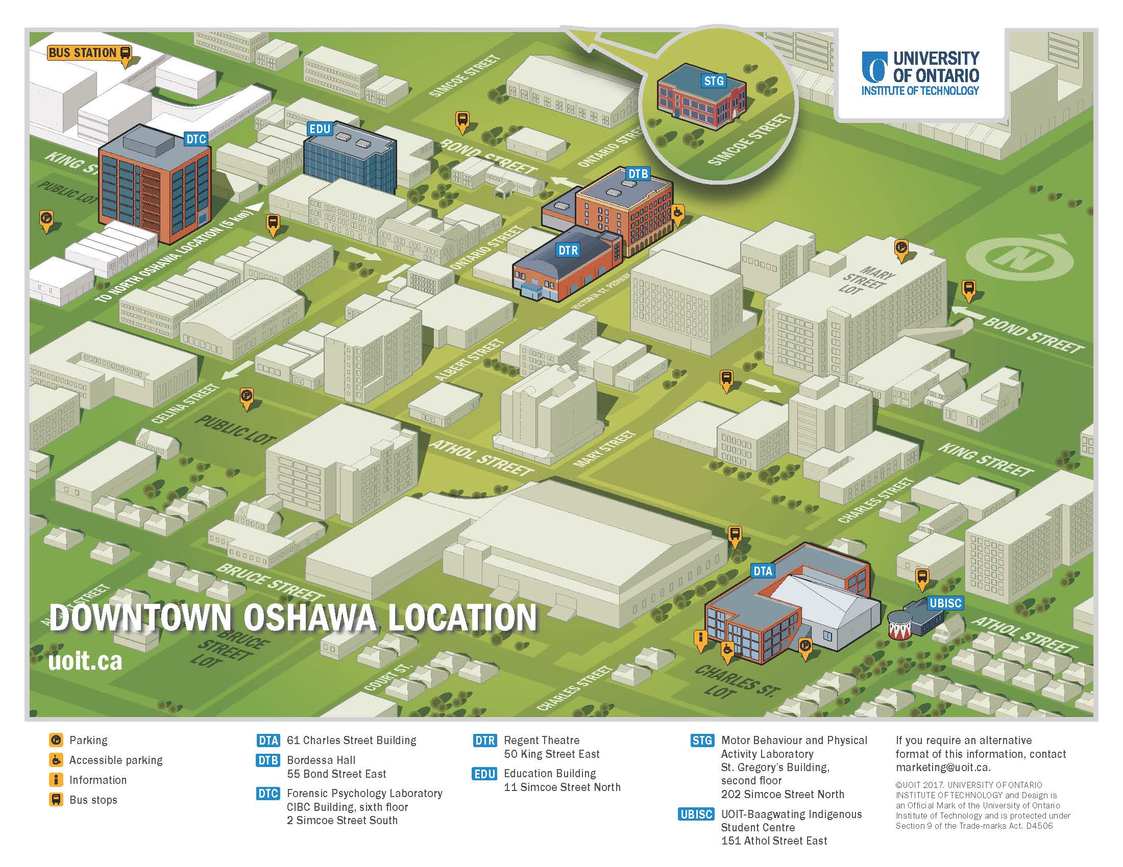 Downtown Oshawa Location